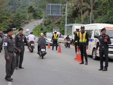 Illegal taxis being netted by police on Karon Hill in a new crackdown