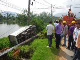 Unlicensed Burmese Crashes Supercheap Truck on Phuket: Two Seriously Injured