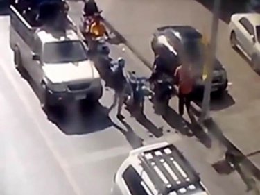 How road rage turned to slaughter on a Phuket street today