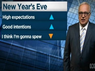 Finance guru Alan Kohler making his reliable prediction for New Year