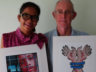 Chutima Sidasathian and Alan Morison hope for a fair trial in Thailand