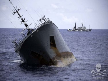 The Thunder heads down under off West Africa, ending a remarkable saga