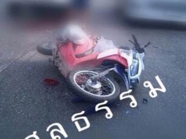 An Italian man who crashed his motorcycle on Patong Hill is recovering