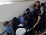 Hair-Raising Aussie Escape from Grip of  Phuket Airport Escalator