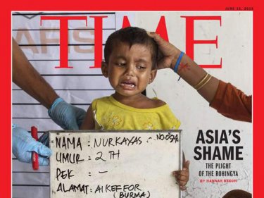 Time magazine this week focuses on 'Asia's Shame, plight of the Rohingya'