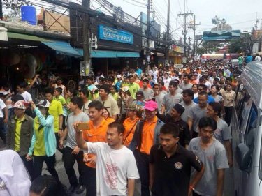 Bangla goes gaga as hundreds participate in today's Phuket tsunami drill