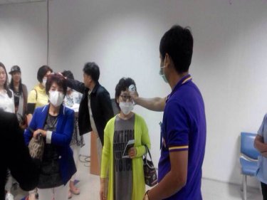 Health checks for signs of Mers are being made on passengers on Phuket