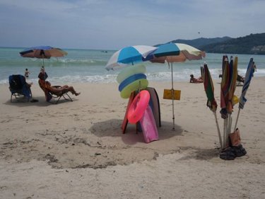 What tourists can expect to find on Patong beach today