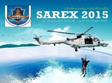 Phuket Sea Safety on Display at  SAREX2015