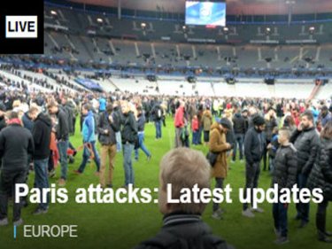 Paris attacks leave dozens dead, report  European news agencies